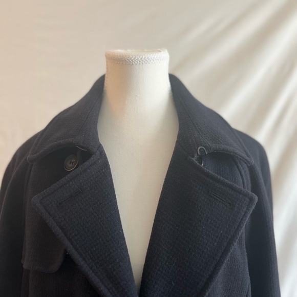 Topman Navy Peacoat - Picture 3 of 7